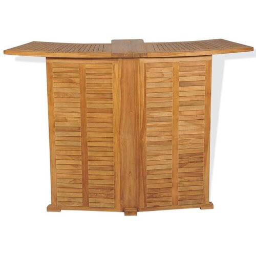  barski stol od masivne tikovine 155 x 53 x 105 cm Slike