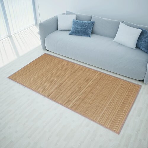 vidaXL Preproga iz bambusa 160x230 cm rjave barve Cene