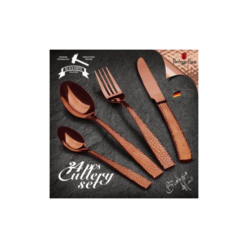 Berlinger Haus Rose Gold BH/2617 pribora za jelo, 24 dijelova Slike