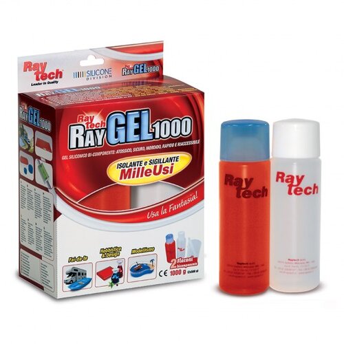 RayTech Ray Gel 1000- dvokomponentna crvena masa za livenje (1 kg) Cene