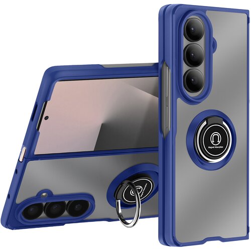 AVIZAR Ovitek za Samsung Galaxy Z Fold 7, zložljiv z magnetnim obročkom, Modra, (5000190301) Cene