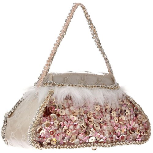 Other Novogodišnji ukras roze torbica sa krznom Cene
