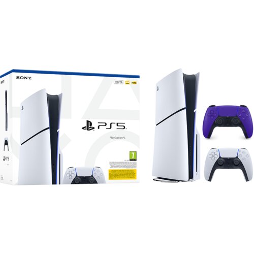 Playstation Igralna konzola 5 Slim, 1TB + dodaten kontroler (vijoličen) Cene