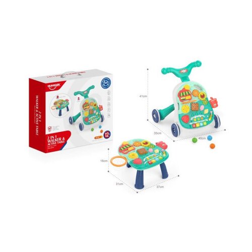 Ittl guralica za bebe 2 u 1, multifunkcionalna plava ( 506562 ) Cene