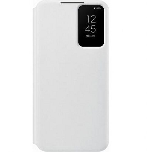 Samsung Kov?ek za Galaxy S22 Plus 5G Model Folio Clear View Cover, Bela, (21373366) Slike