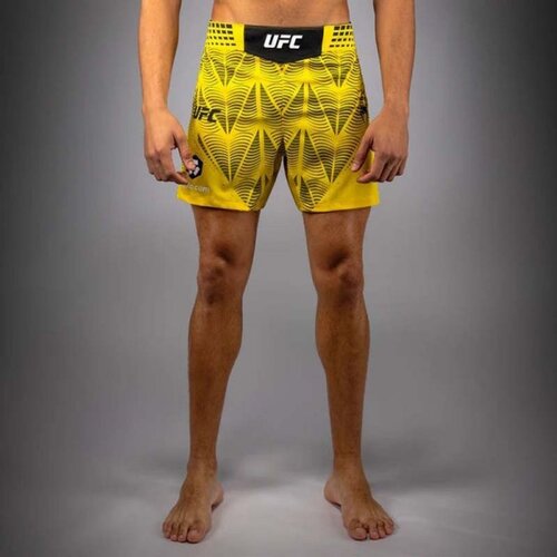 Venum ufc zenith authentic fight night borilački šorc kratki žuti l Cene