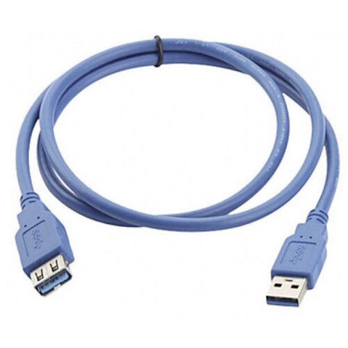 Manhattan USB kabel USB 3.2 gen. 1 (USB 3.0) USB-A vtič\, USB-A vtičnica 2.00 m modra pozlačeni konektorji\, UL-certificirano 322379-CG, (20414826) Cene