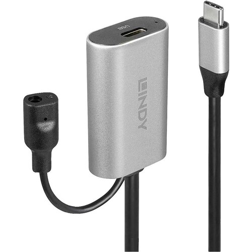 Lindy USB kabel USB 3.2 gen. 1 (USB 3.0) USB-C&reg; vtič\, USB-C&reg; vtičnica 5.00 m črna 43271, (20416373) Cene