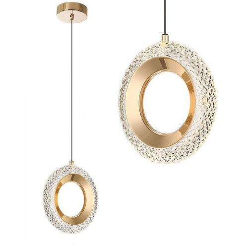 Toolight Viseća Kristalna Lampa G119-1CP GOLD Cene