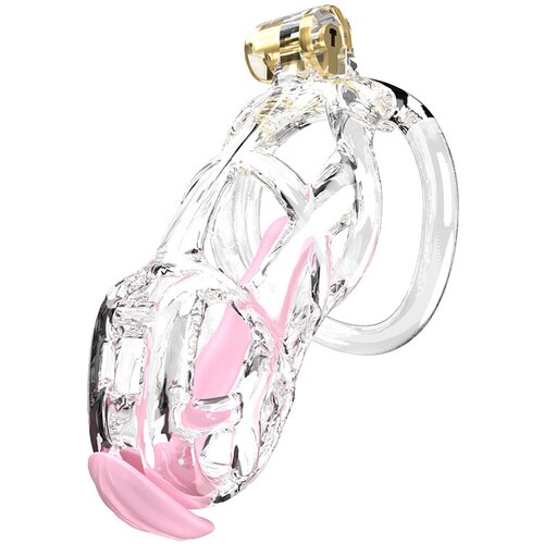 Cellmate Guardian Chastity Cage Clear Size 3 Slike