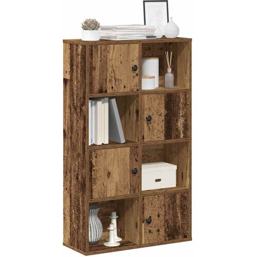  Regal za knjige boja starog drva 60x24x101,5 cm drveni Cijene