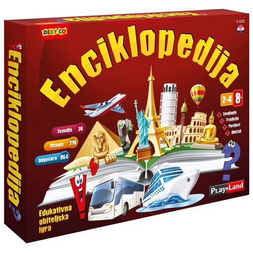  igra Playland enciklopedija L-111 HR +8 Slike