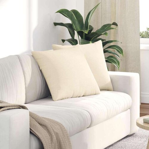 vidaXL jastučići za sofu 2 pcs krema 50 x 50 cm kordura tekstil Cijene