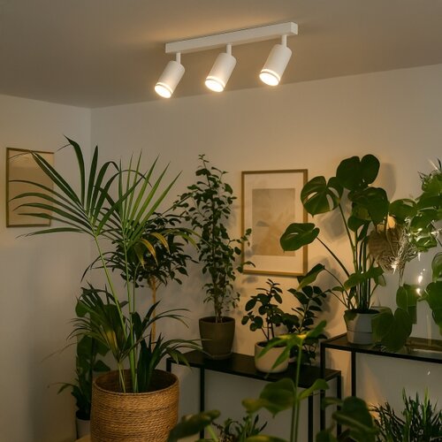  SPOT lampa PIPE 3xGU10/10W/230V bela Slike