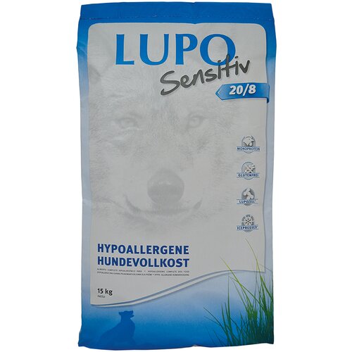 Lupo sensitiv 20/8 - Varčno pakiranje: 2 x 15 kg Cene