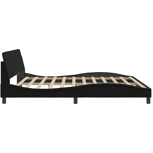  Okvir za krevet Dover crni 200x200 cm od umjetne kože Slike