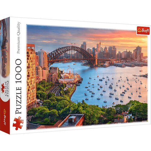 Trefl 1.000-delna sestavljanka Most Harbour, Sydney, Avstralija - Cene