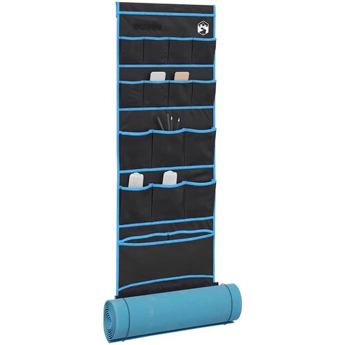  Vreća za spremanje s pohranom Crna i Plava 125 x 48 cm oxford Slike