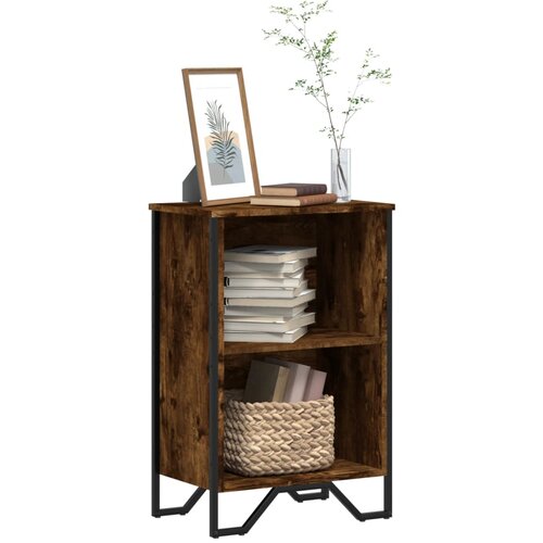 VidaXL Regal za knjige boja hrasta 50x31x74,5 cm konstruirano drvo Slike