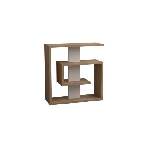 Hanah home Klub sto Saly 55x57x20cm Hrast-Bijela Cene