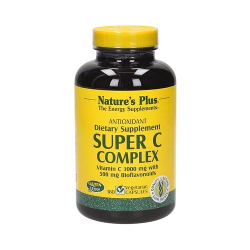 Nature&amp;#039;s Plus super C Komplex S/R - 180 tabl. Slike