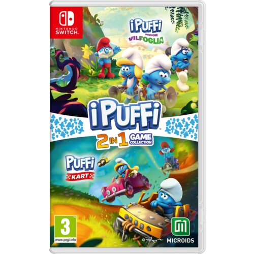 Microids Switch Smurfs 2 in 1 Game Collection Mission Vileaf + Kart Cene