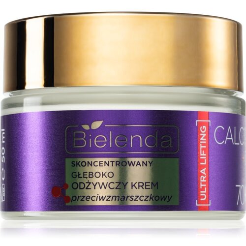 Bielenda Calcium + Q10 Concentrated deeply nourishing anti-wrinkle cream for day 70+ dnevna krema za učvrstitev kože in proti gubam 50 ml Cene