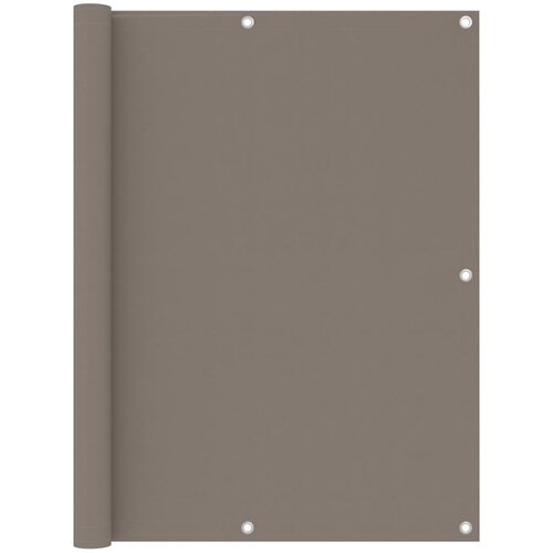 vidaXL balkonski zastor smeđe-sivi 120 x 600 cm od tkanine Oxford Cijene