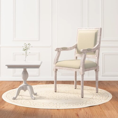 The Living Store oblazinjen stol 54x59x99 cm laneno platno - oblazinjen stol, (21662944) Cene