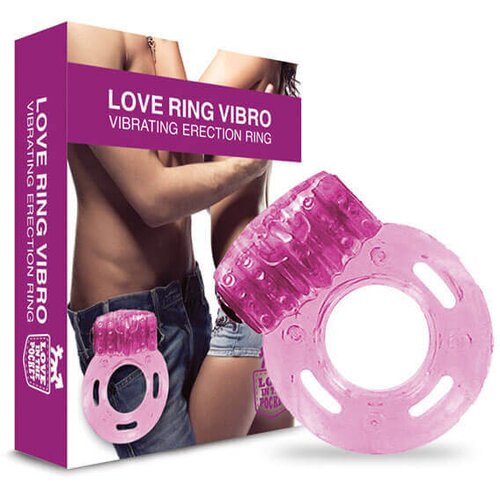 Love in the Pocket Ljubezen v žepu - enojni vibracijski obroček za penis (roza) Cene