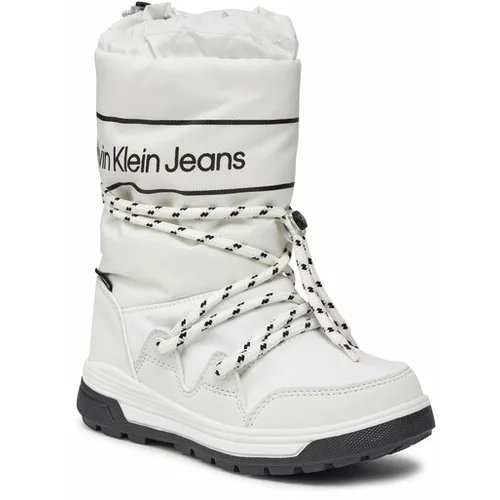 Calvin Klein Jeans Škornji za sneg V3A6-80713-1486 M Bela