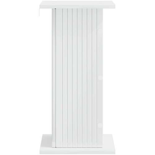  Stalak za biljke Bijela visokog sjaja 30,5 x 30 x 60,5 cm Slike