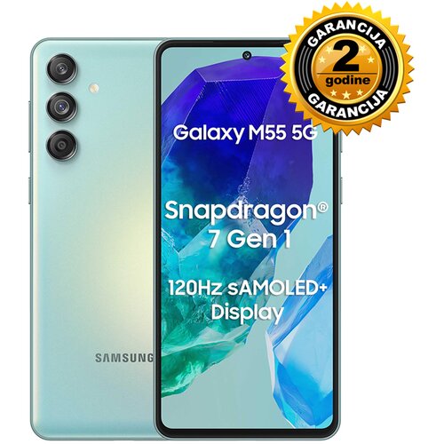 Samsung GALAXY M55 5G 8+128GB LIGHT GREEN Cijene