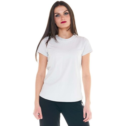 Leone 1947 Majice s kratkimi rokavi Woman T-Shirt Short Sleeves Crystal Siva Cene