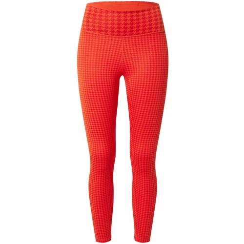 Nike Sportske hlače crvena / narančasto crvena