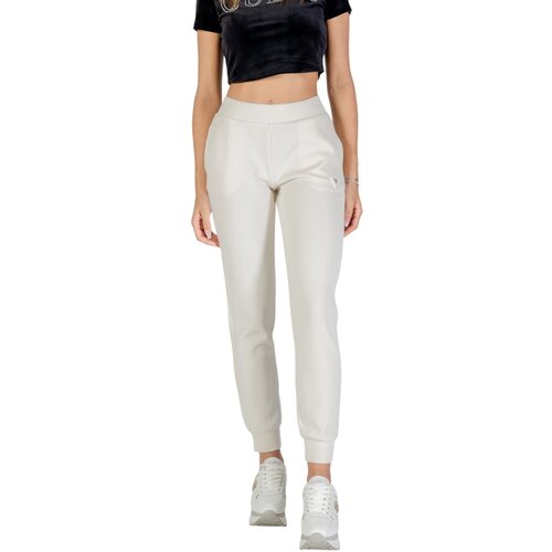 Guess Spodnji deli trenirke OLYMPE LONG PANTS V4YB08 KCAY2 Bela Slike