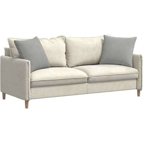 VidaXL jastučići za sofu 2 pcs svijetlo siva 50 x 50 cm tkanina Slike