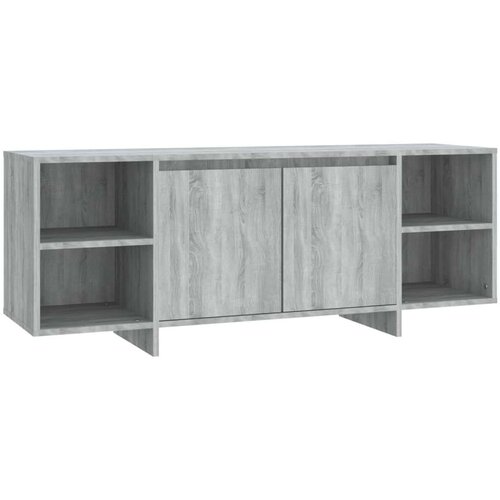 vidaXL TV omarica siva sonoma 130x35x50 cm iverna plo&scaron;ča Cene