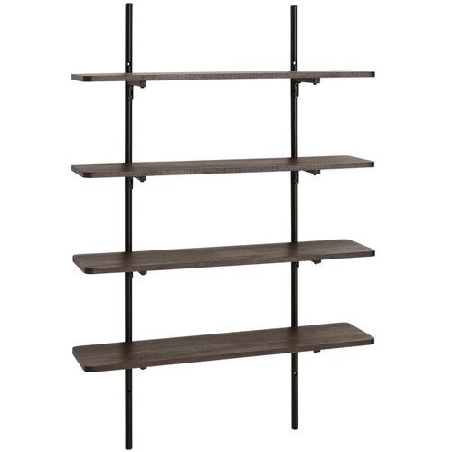 Ellos Home Smeđa metalna polica s vi&amp;scaron;e razina 100 cm Gilda &amp;ndash; Slike