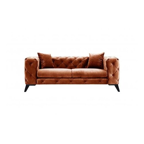  Como - Orange Orange 2-Seat Sofa Slike