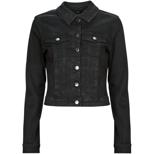 Vero Moda VMLUNA LS SLIM DNM JACKET MIX GA NOOS Crna Slike