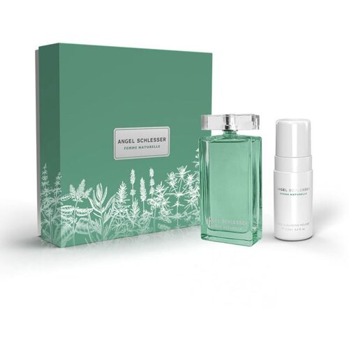 Angel Schlesser Femme Naturelle poklon set: Eau de Toilette 100 ml + pjena za či&amp;scaron;ćenje lica 100 ml Slike