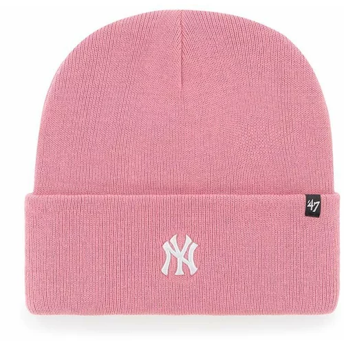 47 Brand Kapa Mlb New York Yankees roza barva