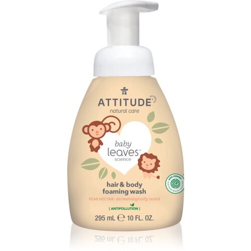 Attitude Baby Leaves Pear Nectar pjena za pranje 2 u 1 za djecu 295 ml Cijene