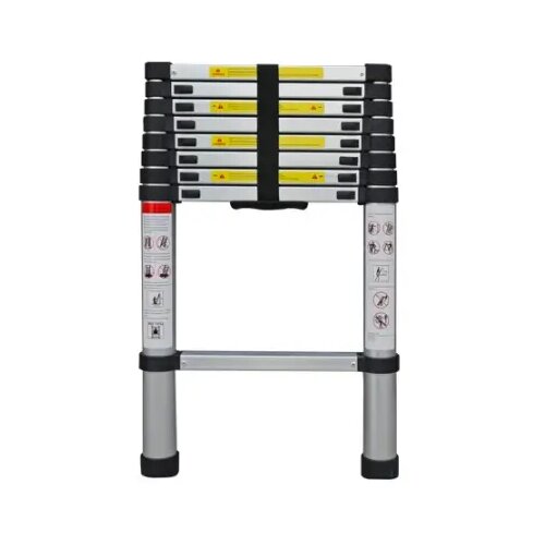 SuperStep aluminijumske teleskopske merdevine 2,6m Slike