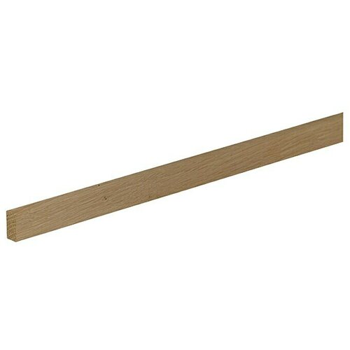 PROFILES AND MORE Pravokotna letev (90 cm x 14 mm x 12 mm, Hrast) Slike