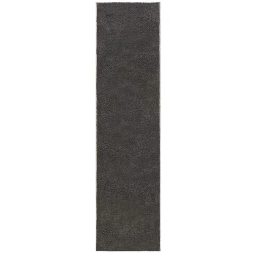 Flair Rugs Tamno siva staza od recikliranih vlakna 60x230 cm Sheen –