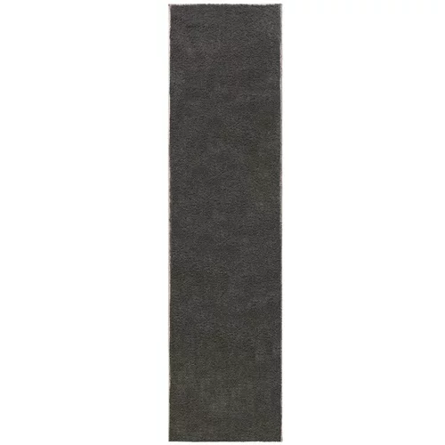 Flair Rugs Temno siv tekač iz recikliranih vlaken 60x230 cm Sheen –