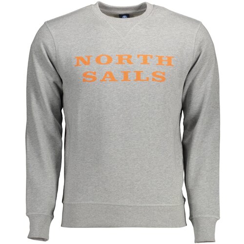 North Sails SWEATSHIRT WITHOUT ZIP MAN GRAY Slike