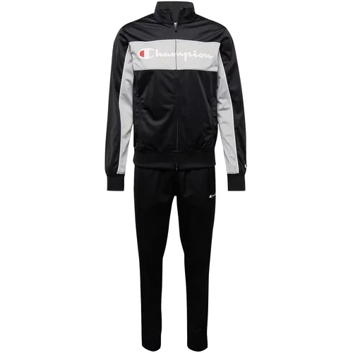 Champion Authentic Athletic Apparel Odjeća za vježbanje siva / crvena / crna / bijela